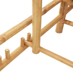 Berkfield Sun Lounger 55X199X30 Cm Bamboo - thumbnail 9