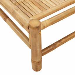 Berkfield Sun Lounger 55X199X30 Cm Bamboo - thumbnail 8