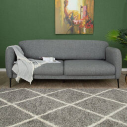 The Rugs Moroccan Shaggy Rugs And Runners Soft Fluffy Diamond Design High Pile Grey And Ivory Living Room Kitchen Hallway 510 - thumbnail 8