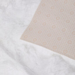 Living And Home White Thickened Faux Rabbit Fur Knitted Sofa Cushion Cover/sofa Throw, 150Cm W X 90Cm D - thumbnail 7