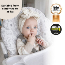 My Babiie Mbhc8 Premium Highchair - Wild Safari - thumbnail 2