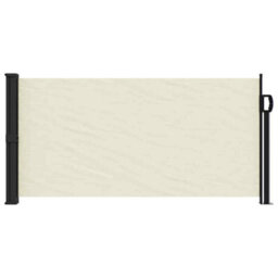 Walplus Retractable Side Awning Garden Sun Shade Canopy Gazebo For Back Door, Porch, Patio Cream 100X500 Cm - thumbnail 3