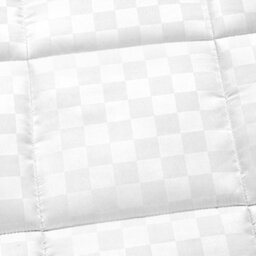 Darphe White Super King Size Quilted Cotton Mattress Protector Cover - thumbnail 6