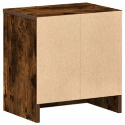 Berkfield Bedside Cabinet With Drawer Smoked Oak 39X28X41 Cm - thumbnail 8