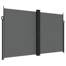 Walplus Retractable Side Awning Garden Sun Shade Canopy Gazebo For Back Door, Porch, Patio Anthracite 200X600 Cm - thumbnail 2