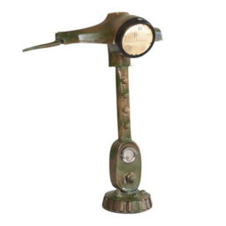 Wyld Haus Yllas Industrial Reclaimed Scooter Table Lamp, Recycled Metal - thumbnail 2