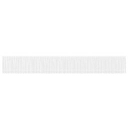 Berkfield Curtains With Curtains Floral White 1200 X 100 Cm Polyester - thumbnail 2