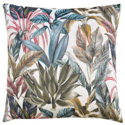 Wylder Mogori Vendure Digitally Printed Velvet Feather Rich Cushion - thumbnail 1
