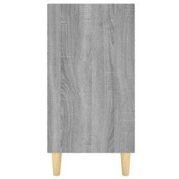 Berkfield Sturdy Sideboard Grey Sonoma 103.5X35X70 Cm Engineered Wood - thumbnail 5