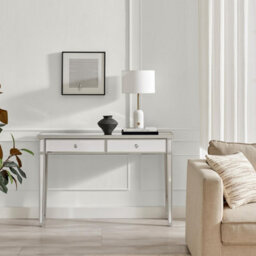 Furniturebox Uk Venetian Mirrored Console And Vanity Dressing Table - thumbnail 2
