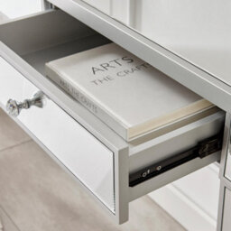 Furniturebox Uk Venetian Mirrored Console And Vanity Dressing Table - thumbnail 4