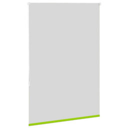 Berkfield Roller Blind Blackout Leaves Green 100X130 Cm Fabric Width 95.7 Cm Polyester - thumbnail 4