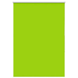 Berkfield Roller Blind Blackout Leaves Green 100X130 Cm Fabric Width 95.7 Cm Polyester - thumbnail 1