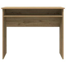 Berkfield Desk Artisan Oak 90X50X74 Cm Engineered Wood - thumbnail 4