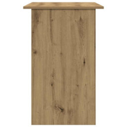 Berkfield Desk Artisan Oak 90X50X74 Cm Engineered Wood - thumbnail 5