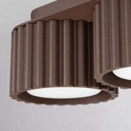 Luminosa Lighting Luminosa Aura Surface Mounted Downlight Brown 3X Gx53 - thumbnail 5