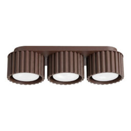 Luminosa Lighting Luminosa Aura Surface Mounted Downlight Brown 3X Gx53