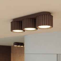 Luminosa Lighting Luminosa Aura Surface Mounted Downlight Brown 3X Gx53 - thumbnail 9
