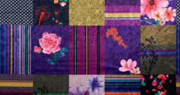 Fabric Patchwork Lydia Accent Chair - thumbnail 7