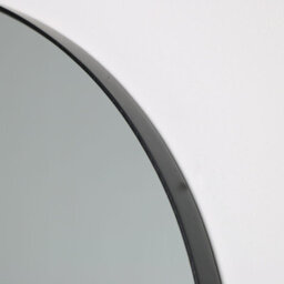 Melody Maison Black Oval Wall Mirror 50Cm X 150Cm - thumbnail 3