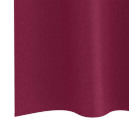 Berkfield Curtains With Curtains 2 Pcs Wine Red 245 X 140 Cm Polyester - thumbnail 5