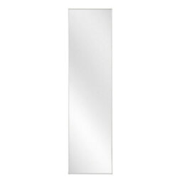 Thehotsale Silver-White Aluminum Alloy Frame Glass Full-Length Mirror Wall-Mounted Floor-Standing Dual-Use 40Cm W X 150Cm H - thumbnail 6