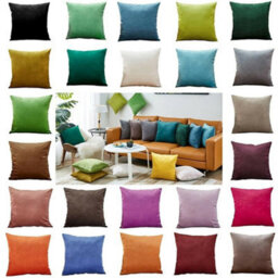 Urban Textures Pack Of 2 Velvet Cushion Covers 18 X 18 Inches Cream - thumbnail 2