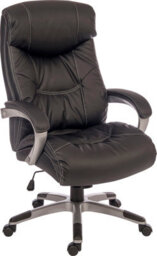 Teknik Siesta Executive Chair With Deep Cushioned Upholstery, Gas Lift Seat Height Adjustment And Recline Function - thumbnail 1