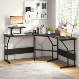 L-Shaped Desk Corner Computer Desk - thumbnail 6
