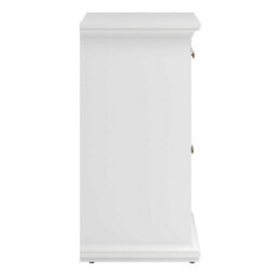 Wyld Haus Osaka Farmhouse White Wooden Sideboard 3 Doors 3 Drawers - thumbnail 6