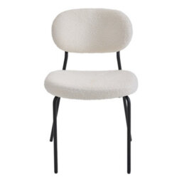 Living And Home Dining Chairs Set Of 2 Upholstered Dining Chair With Metal Frame - thumbnail 3