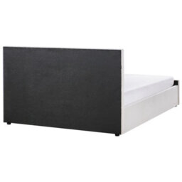 Beliani Ottoman Bed Fabric Amiens 180 X 200 Cm (Eu Super King) Beige - thumbnail 7