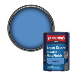Johnstone's Trade Wood & Metal Aqua Guard Durable Matt Paint Seaside Fair 1L - thumbnail 1