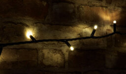 Netagon Outdoor Festive Heavy Duty 180 Led Christmas String Lights- Warm White - thumbnail 4