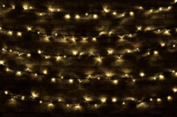 Netagon Outdoor Festive Heavy Duty 180 Led Christmas String Lights- Warm White - thumbnail 1