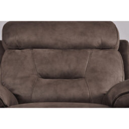 Furniture Instore Foster Brown Fabric Electric Recliner 2 Seater - thumbnail 7