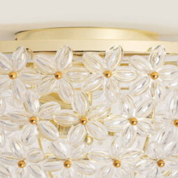 Edit Posie Flush Ceiling Light Gold - thumbnail 5