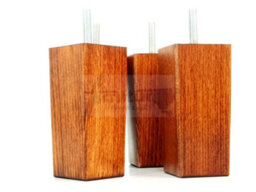 L&F 4X Replacement Furniture Legs Solid Wood 110mm High Sofas Chairs Settee Cabinets Legs M10 Tsp2055 - thumbnail 7