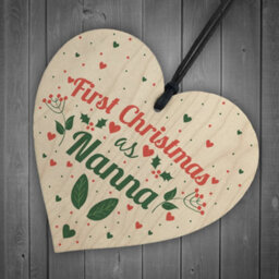 Red Ocean First Christmas As Nanny Nan Nanna Nana Xmas Decoration Bauble Present Gifts - thumbnail 6
