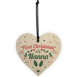 Red Ocean First Christmas As Nanny Nan Nanna Nana Xmas Decoration Bauble Present Gifts - thumbnail 5