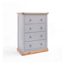 Cabinet Bits Bicarri 4 Drawer Chest Of Drawers Brass Knob - thumbnail 2