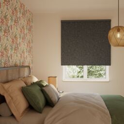 GoodHome Novan Cordless Black Blackout Roller Blind (W)160Cm (L)180Cm - thumbnail 8