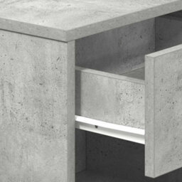 Berkfield Bedside Cabinets 2 Pcs With Drawer Concrete Grey 39X28X41 Cm - thumbnail 9