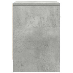 Berkfield Bedside Cabinets 2 Pcs With Drawer Concrete Grey 39X28X41 Cm - thumbnail 7