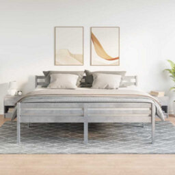 Berkfield Bedside Cabinets 2 Pcs With Drawer Concrete Grey 39X28X41 Cm - thumbnail 3