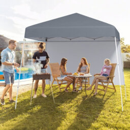 Gainoom 300 X 300 Cm Pop Up Canopy Tent Greyfoldable Outdoor Patio Shelter Gazebo - thumbnail 1