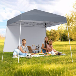 Gainoom 300 X 300 Cm Pop Up Canopy Tent Greyfoldable Outdoor Patio Shelter Gazebo - thumbnail 3