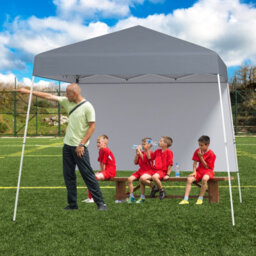 Gainoom 300 X 300 Cm Pop Up Canopy Tent Greyfoldable Outdoor Patio Shelter Gazebo - thumbnail 4