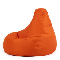 Icon Dalton High Back Adult Gaming Indoor Outdoor Bean Bag Chair, Burnt Orange - thumbnail 2