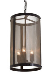 Orsina Black Finish Small Pendant Light With Hints Of Gold - thumbnail 3